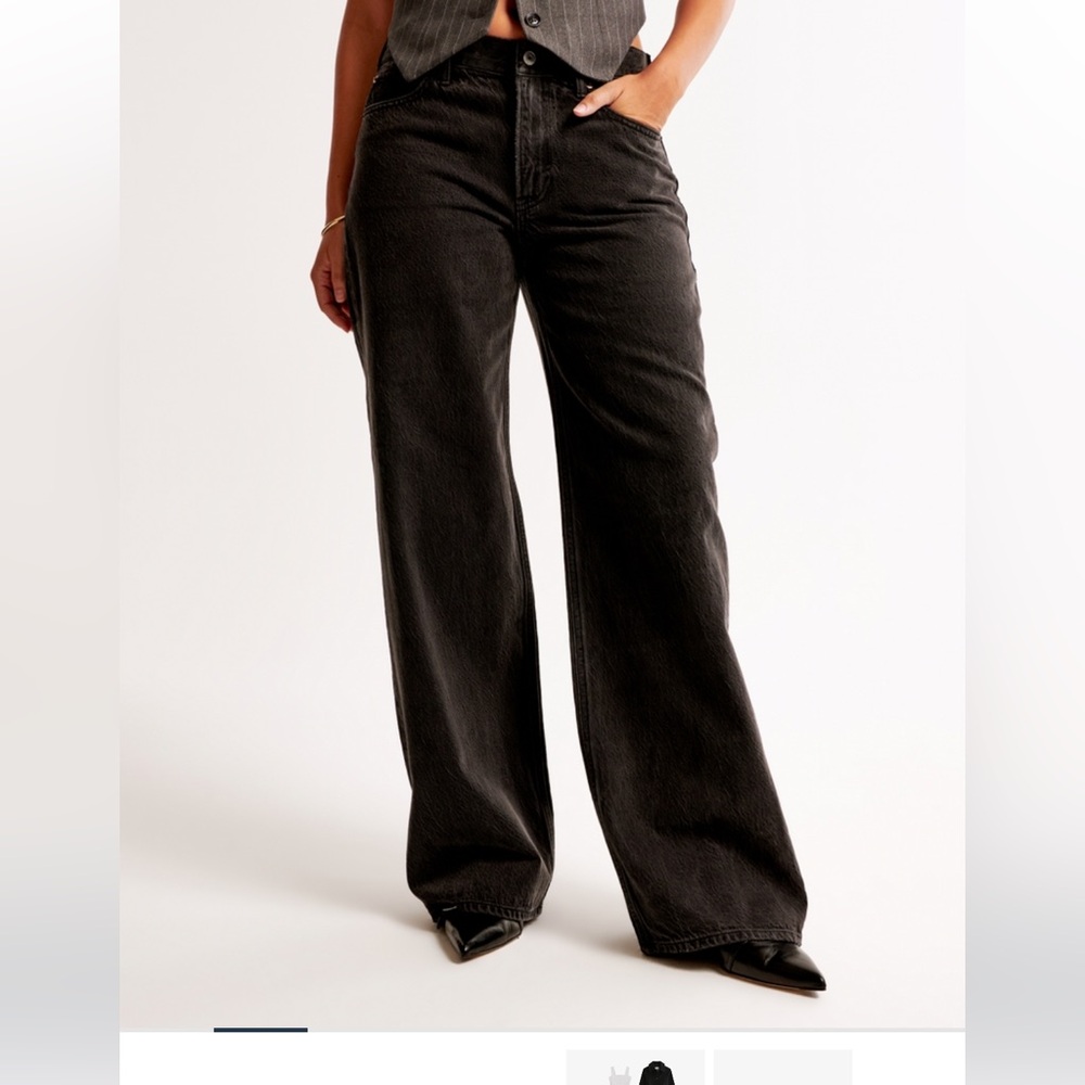 Abercrombie curve love ultra loose Jean